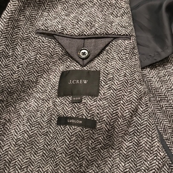 J. Crew Ludlow Blazer Herringbone English Tweed - Picture 8 of 12